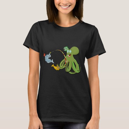 octopus stripverhaal t-shirt (Voorkant)