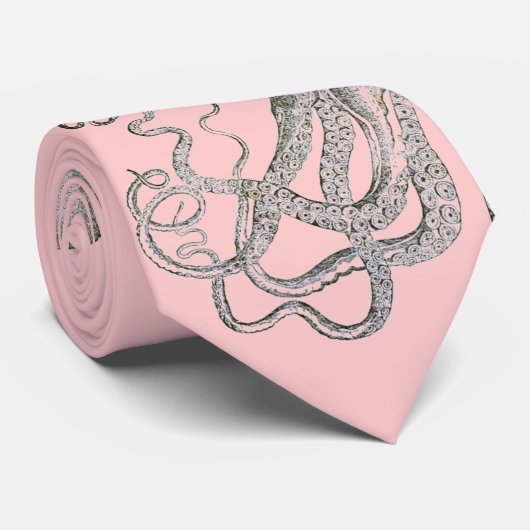 Octopus Stropdas (Opgerold)