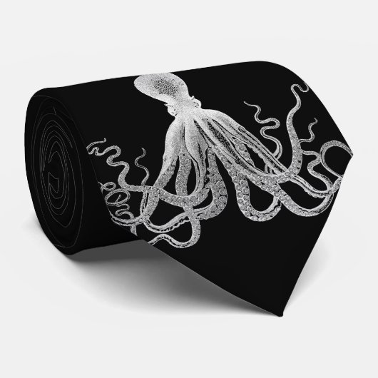  octopus stropdas (Opgerold)