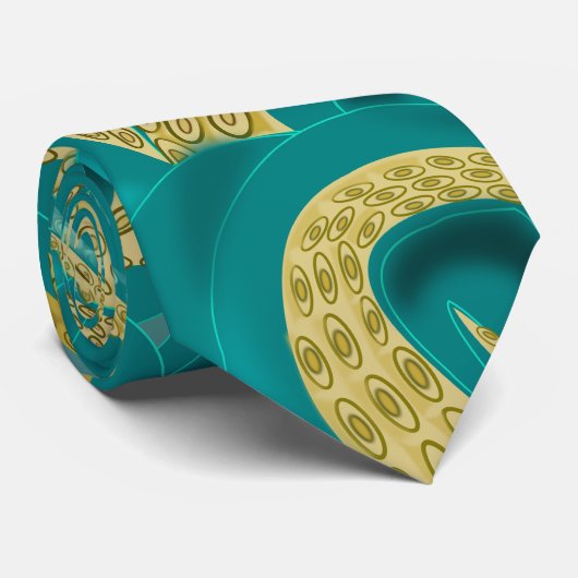 Octopus Stropdas - Moderne (Opgerold)