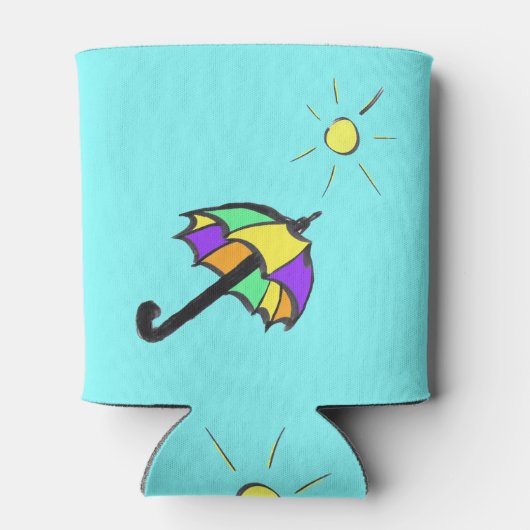 Octopus Summer Time Koelbox Blikjeskoeler (Achterkant)