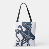Octopus T-ote Bag Tote Bag (Achterkant)