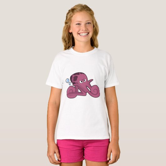 Octopus T-shirt (Voorkant volledig)