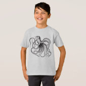 Octopus T-Shirt (Voorkant volledig)