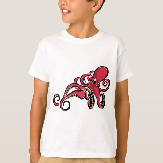Octopus T-shirt (Voorkant)