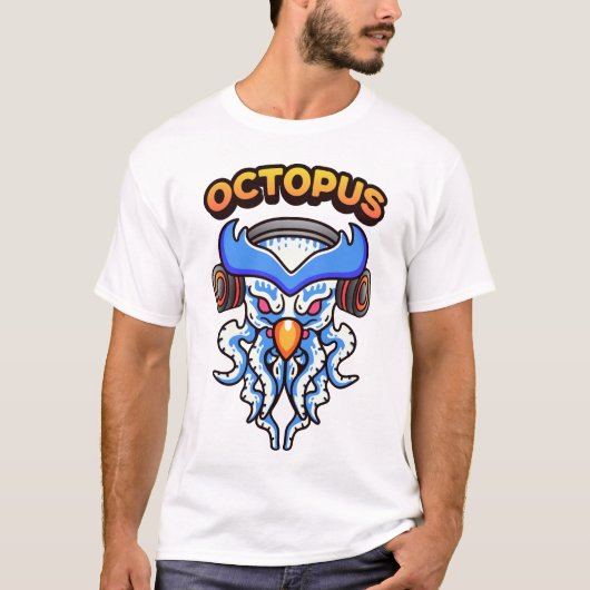 Octopus T-shirt (Voorkant)