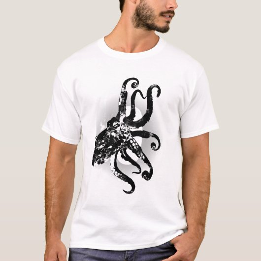 Octopus T shirt (Voorkant)