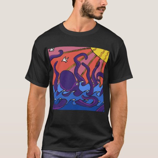 Octopus T-shirt (Voorkant)