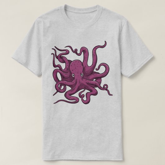 Octopus T-shirt (Design voorkant)