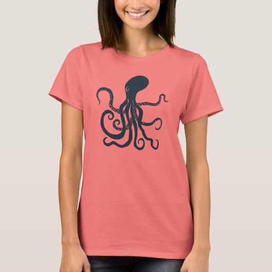 octopus t-shirt (Voorkant)