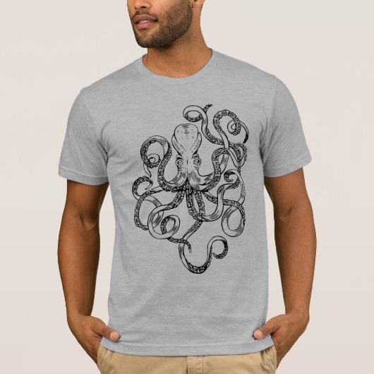 Octopus T-shirt (Voorkant)