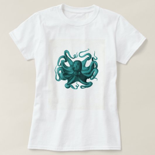  octopus t-shirt (Design voorkant)