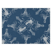 Octopus Tablecloth Tafelkleed (Voorkant (Horizontaal))