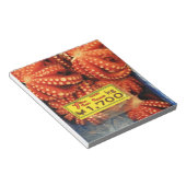 Octopus Tako たこ Tsukiji-vismarkt, Tokio, Japan Notitieblok (Schuin)