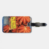 Octopus Tako た Tsukiji Fish Market, Tokyo, Japan Bagagelabel (Achterkant horizontaal)