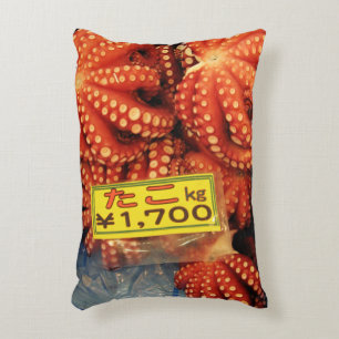 Octopus Tako た Tsukiji Fish Market, Tokyo, Japan Decoratief Kussen