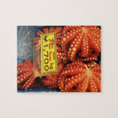 Octopus Tako た Tsukiji Fish Market, Tokyo, Japan Legpuzzel (Horizontaal)