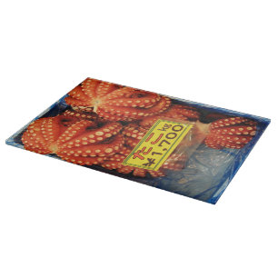 Octopus Tako た Tsukiji Fish Market, Tokyo, Japan Snijplank