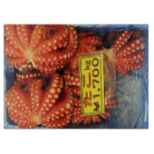 Octopus Tako た Tsukiji Fish Market, Tokyo, Japan Snijplank (Voorkant)