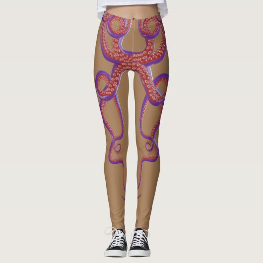 Octopus Tattoo Leggings (Voorkant)