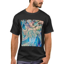 Octopus Tee Shirt unisex T-shirt met korte mouwen