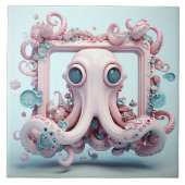 Octopus Tegel Tegeltje (Voorkant)