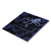 octopus tegeltje (Zijkant)