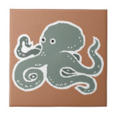 Octopus Tegeltje (Voorkant)