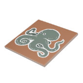 Octopus Tegeltje (Zijkant)