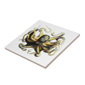 Octopus Tegeltje (Zijkant)