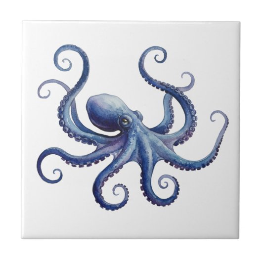 Octopus Tegeltje (Voorkant)