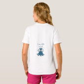 octopus tekening ik ben een wonder t-shirt (Achterkant volledig)