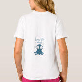 octopus tekening ik ben een wonder t-shirt (Achterkant)