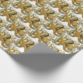 Octopus Tekening Tentakels Cadeaupapier (Hoek)