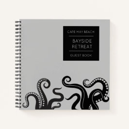 Octopus Tentacle Beach House Spiral Gastenboek Notitieboek