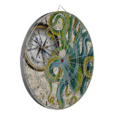 Octopus Tentacles compass Music Dartbord (Voorkant Links)