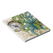 Octopus Tentacles compass Music Notitieblok (Schuin)