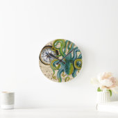 Octopus Tentacles compass Music Ronde Klok (Huis)