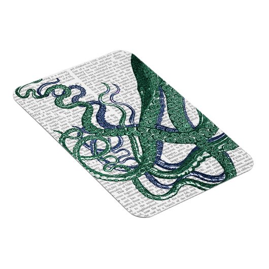 Octopus Tentacles Green en Blue Magneet (Rechterzijde)