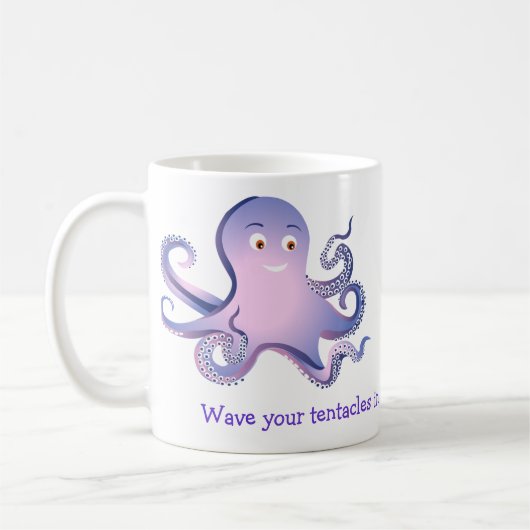 Octopus Tentacles Koffiemok (Links)