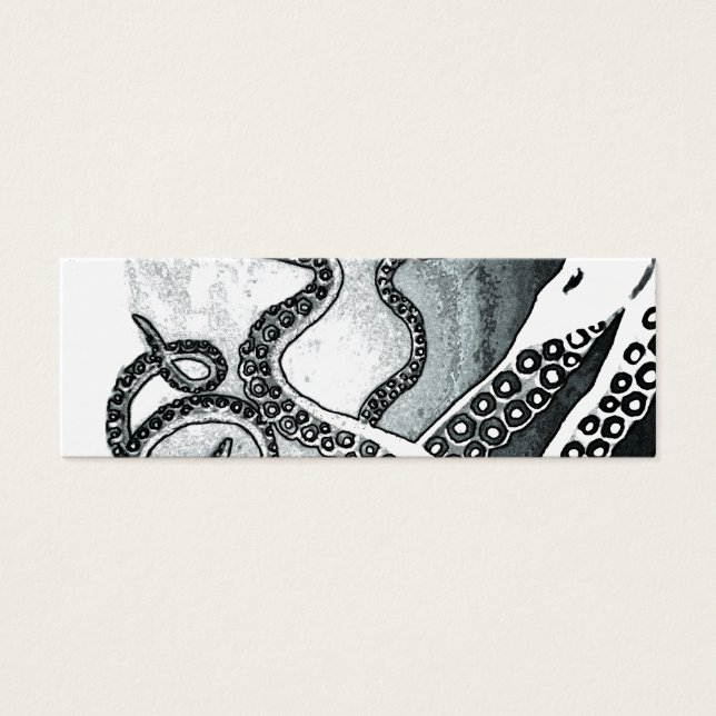 Octopus Tentacles Mini Visitekaartjes (Voorkant)