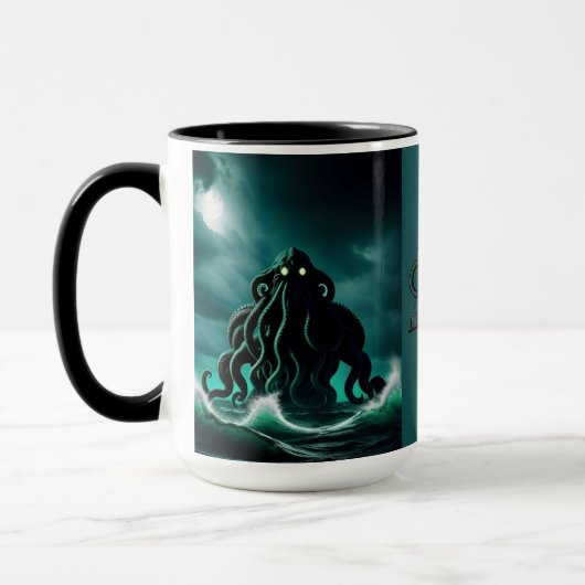 Octopus Tentakel Paranormaal Monster Romance Naam Mok (Links)