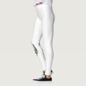 octopus tentakels op witte leggings (Links)