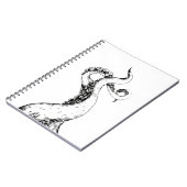 octopus tentakels spiraalgebonden notitieboek (Linkerzijde)