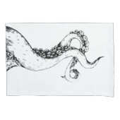octopus tentakels standaard kussenslopen (Voorkant-Links)