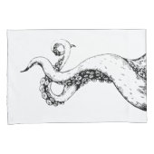octopus tentakels standaard kussenslopen (Voorkant-Rechts)
