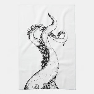 octopus tentakels theedoek