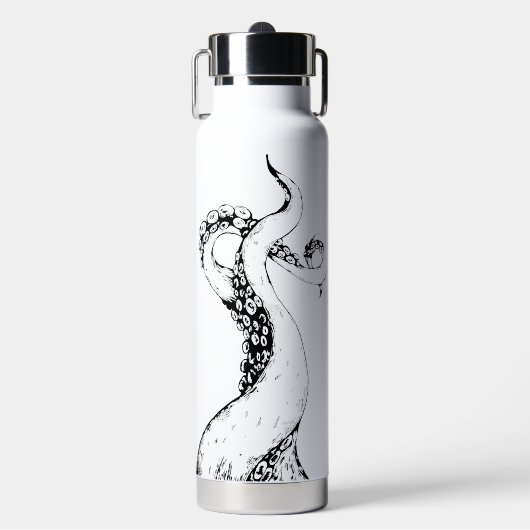 octopus tentakels waterfles (Voorkant)