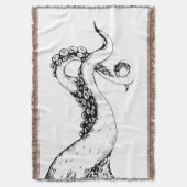 octopus tentakels werp deken (Voorkant Verticaal)