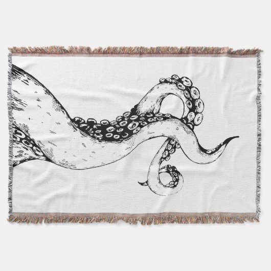 octopus tentakels werp deken (Voorkant)